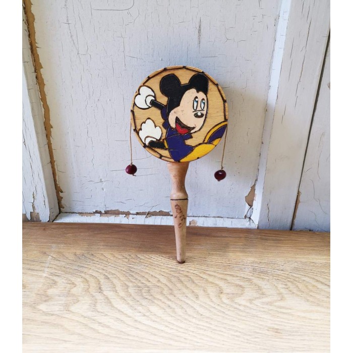 Jouet tambourin Mickey Mouse 